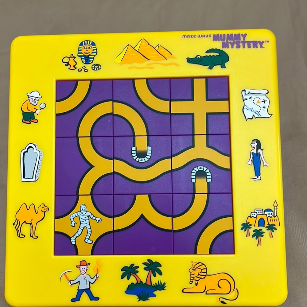 Mummy Mystery maze ways